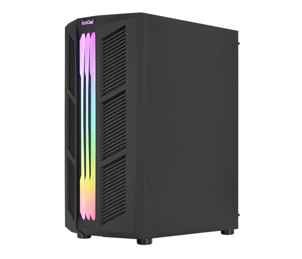 AEROCOOL Prime RGB Mid Tower czarna AEROPGSPRIME-G-BK-V1 - 1192546 - zdjęcie 3